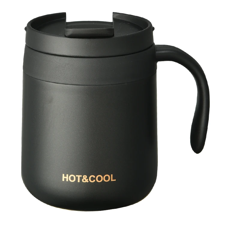 best seller Customized Wholesale 13oz black printed logo tumbler insulated mugs