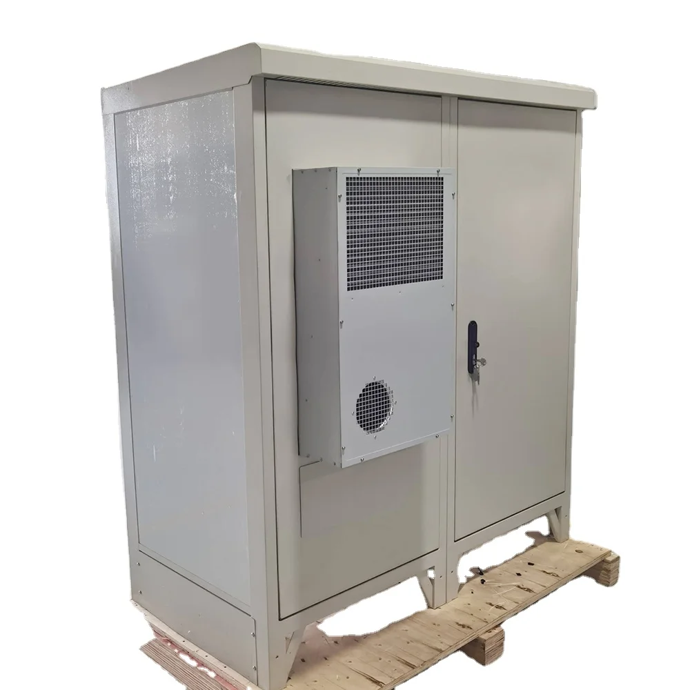 IP55 Two Door/Room Power Distribution Enclosure Waterproof Dustproof Telecom Communication Cabinet Outdoor with Cooling System