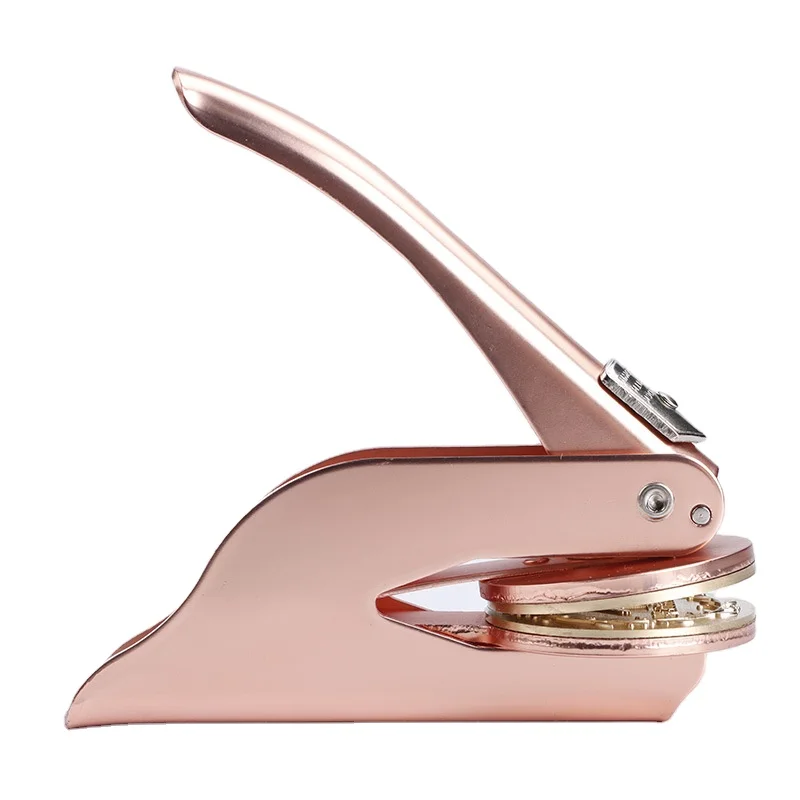 Factory Wholesale Embossing Seal Machine Custom Print Card Making Stencil Stamp Logo Sculpture Embossing Machines Metal Crafts