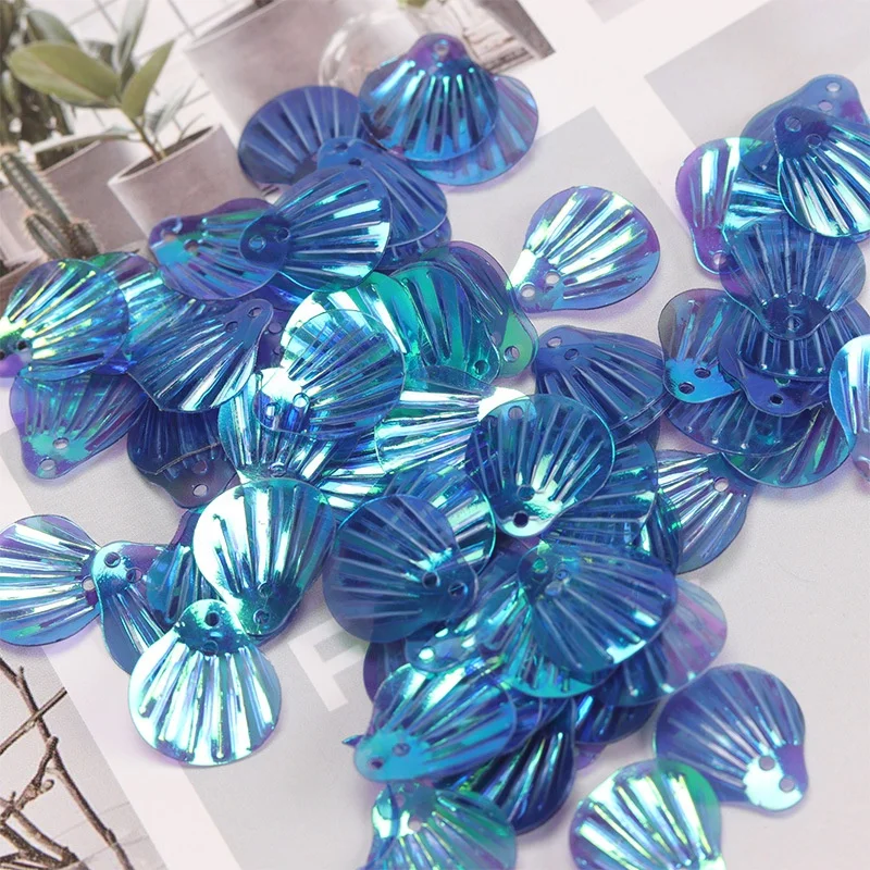 Factory Wholesale High Quality PVC Loose Shell Sequins for Slime DIY Crafts