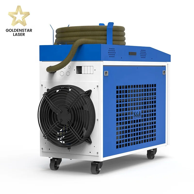High Power 2000 Watts Laser Cleaning Machine for Metal Oil Paint Rust Removal Laser Cleaner