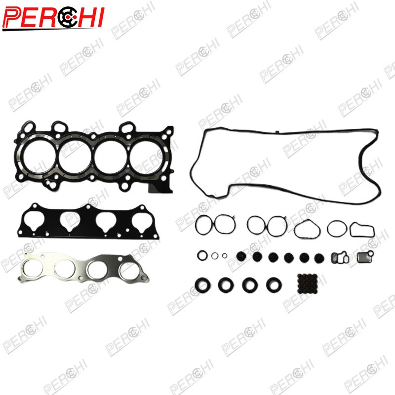 Запасные части двигателя PERCHI K20A5/RD5/CRV-2.0 K24A1/RD7 подходит для HONDA полный комплект прокладок комплект автомобиля OEM 06110-PNB-000