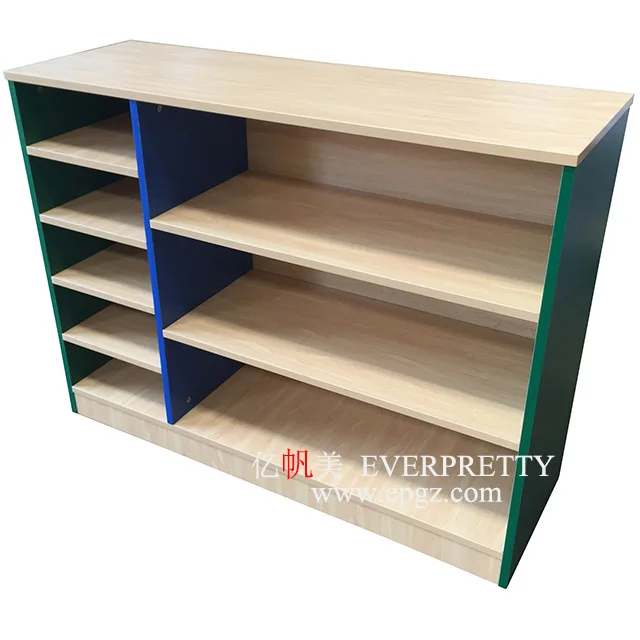 Лидер продаж, красочная детская мебель, деревянный ящик для хранения игрушек, детский шкаф