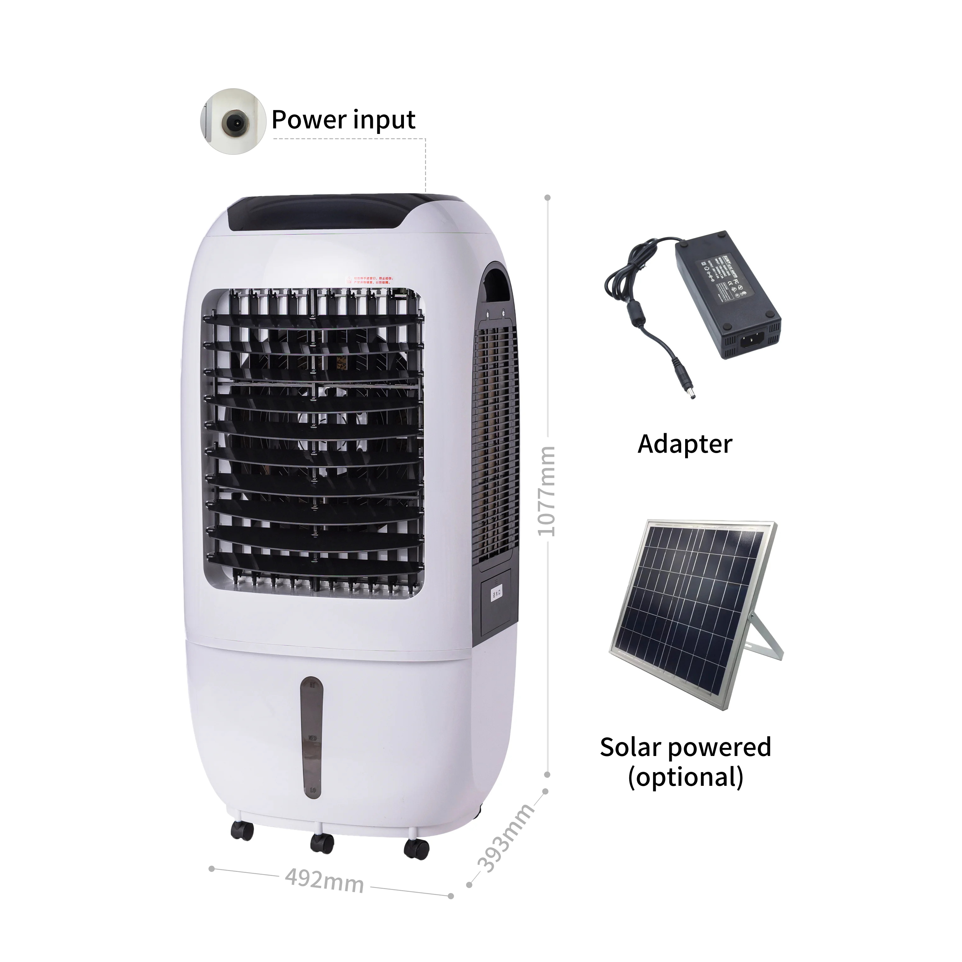 Competitive Silent Ice Cooling Remote&Smart Air Conditioning Eco Water Fan For Children