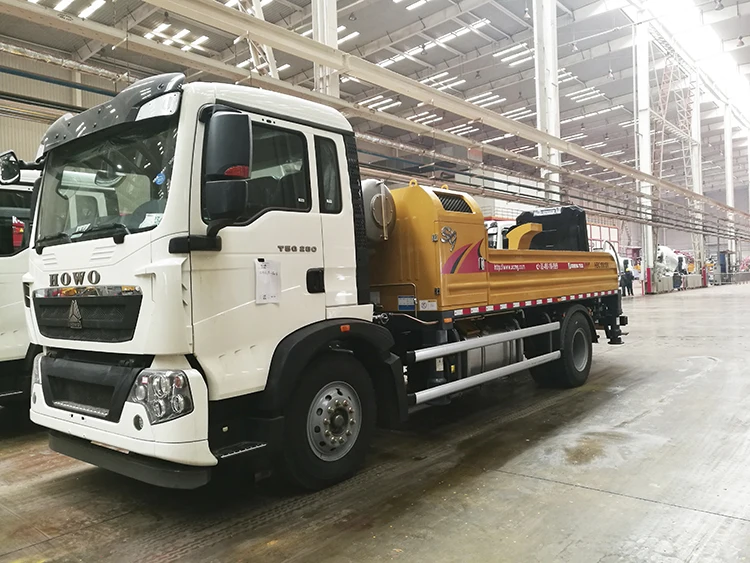 HBC10018K China New Mini  Concrete Machinery Concrete Line Pump 15 Ton