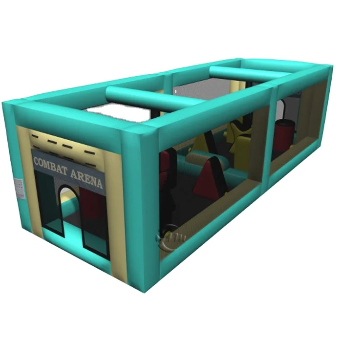 Outdoor inflatable paintball arena inflatable paintball field shooting range equipment for sale inflatable paintball arena