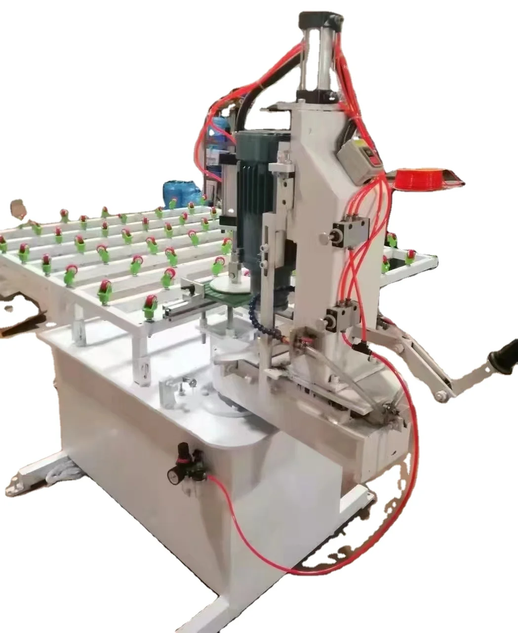 Foshan Star Horizontal Manual Small Glass Round Corner Edge Grinding Machine