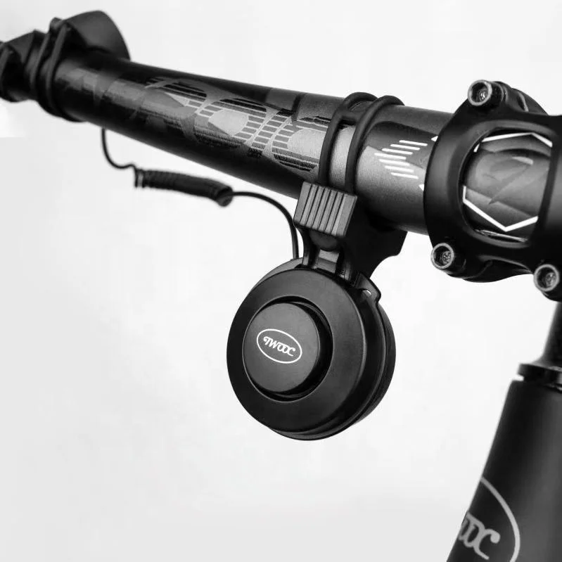 New Update Electric Bike Bell IP65 Waterproof Anti-dust Bicycle Electric Horn With USB Charging Exquisite Bicycle Electric Horn