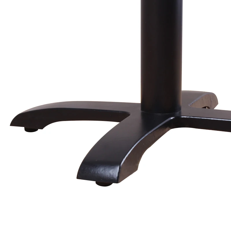 Available Customized Unique Top Metal Table Feet Cast Iron Table Base Factory Direct Sell Furniture Leg Restaurant Tables