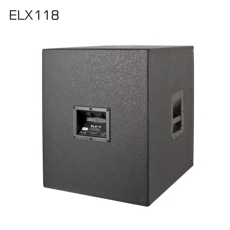 ELX118 18Inch Subwoofer Bass Speaker Subwoofer Box Subwoofer 18 Inch