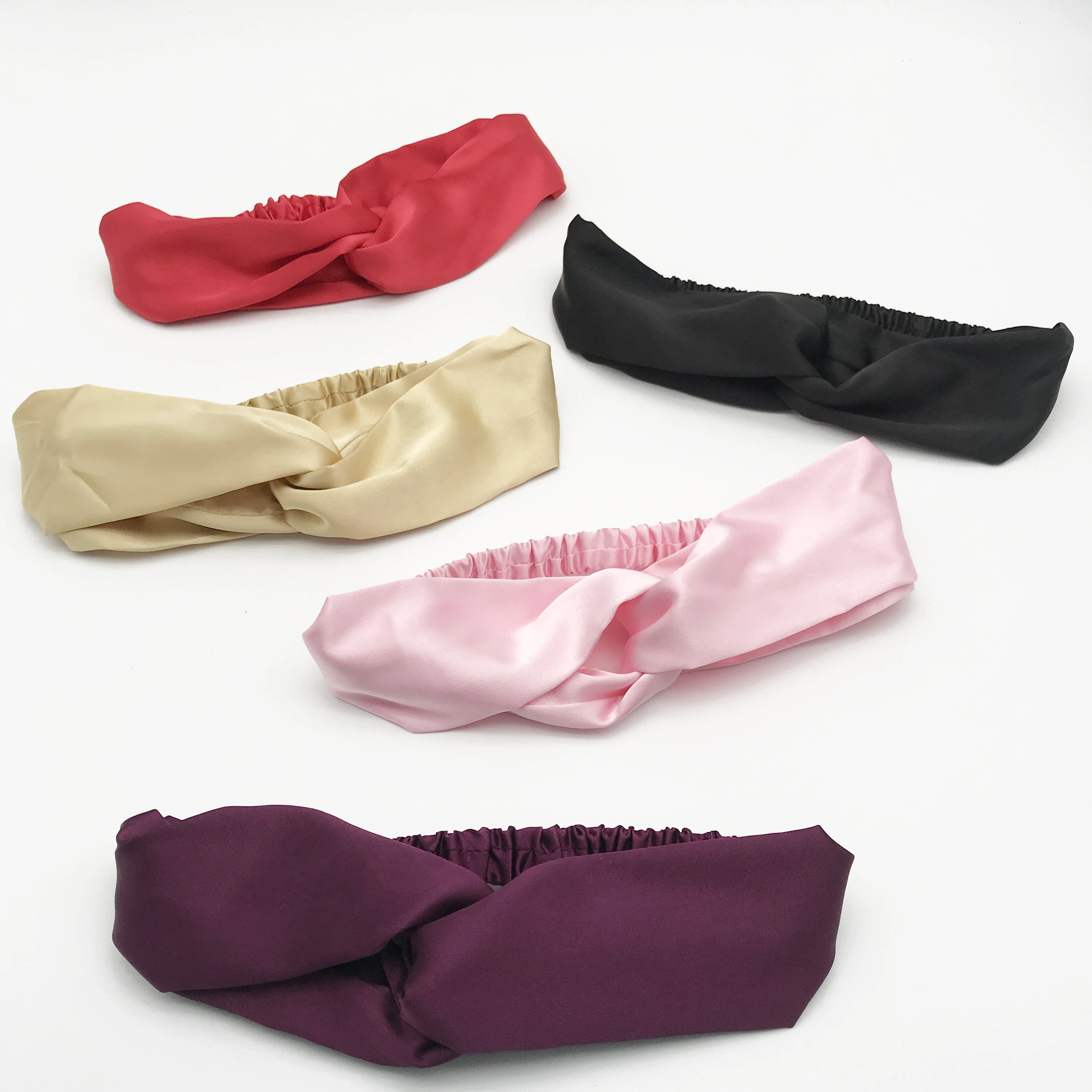 Wholesale pillow case set silk sleeping eye mask hair scrunchies hair bonnet with envelop satin pillow case