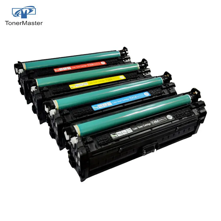 307A CE740A CE741A CE742A CE743A Premium Remanufactured Laser Color Toner Cartridge for HP Laserjet CP5225 Printer