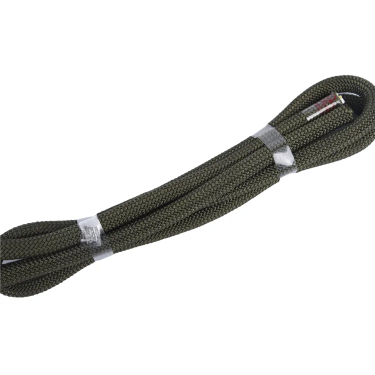 
Colorful double braided nylon rope for climbing 