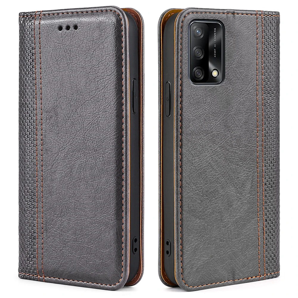 Flip Leather Wallet Mobile Case for OPPO A3 A5 A7 A8 A9 2020 A91 A92 A93 A94 ACE2 AX5S Wallet Phone Cover Bags