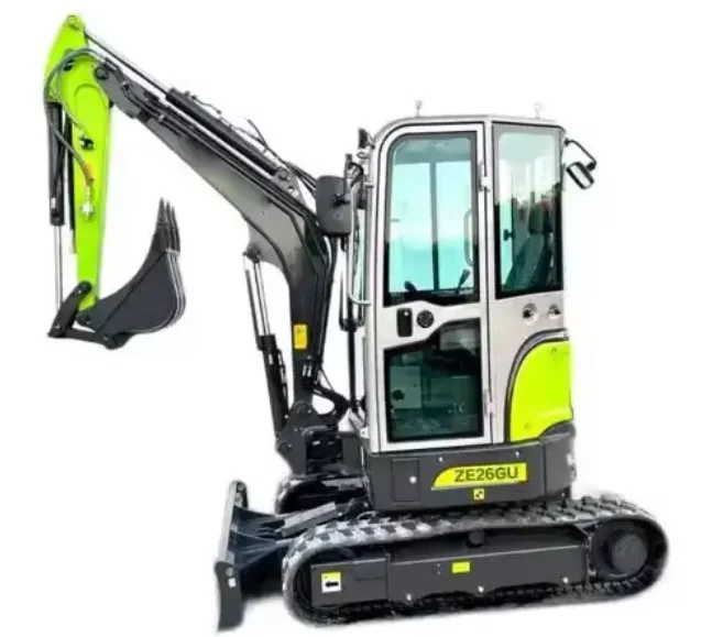 Cheap Price Zoomlion New Mini Digger ZE26GU With Rubber Track Crawler Excavator ZE26G For Sale