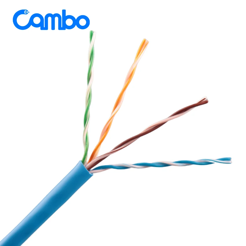 Оптовая продажа 1000FT 305 м 4 пары CAT6 CAT6A CAT5 CAT5E FTP UTP 24AWG LAN Сетевой кабель для камеры видеонаблюдения