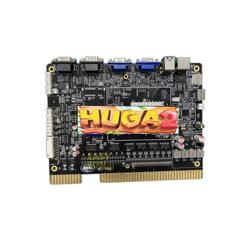 New Arrival Coin Pusher Spanish Game Play Card Touchscreen Compatible Jungle Themed Huga 2 Game Board