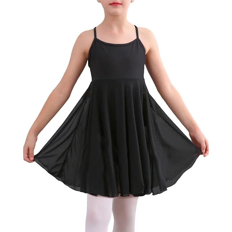 OEM Custom Girls Clothes Ballerina Costumes Leotard Gymnastics Classic Camisole Ballet Dance Dress For Kids