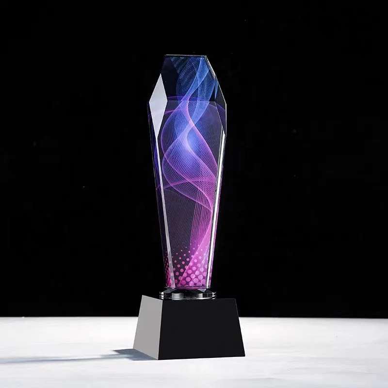 Производитель rophy и медалей оптовая продажа спортивный Кубок сувенир изготовленный на заказ награды акриловый стеклянный хрустальный трофей