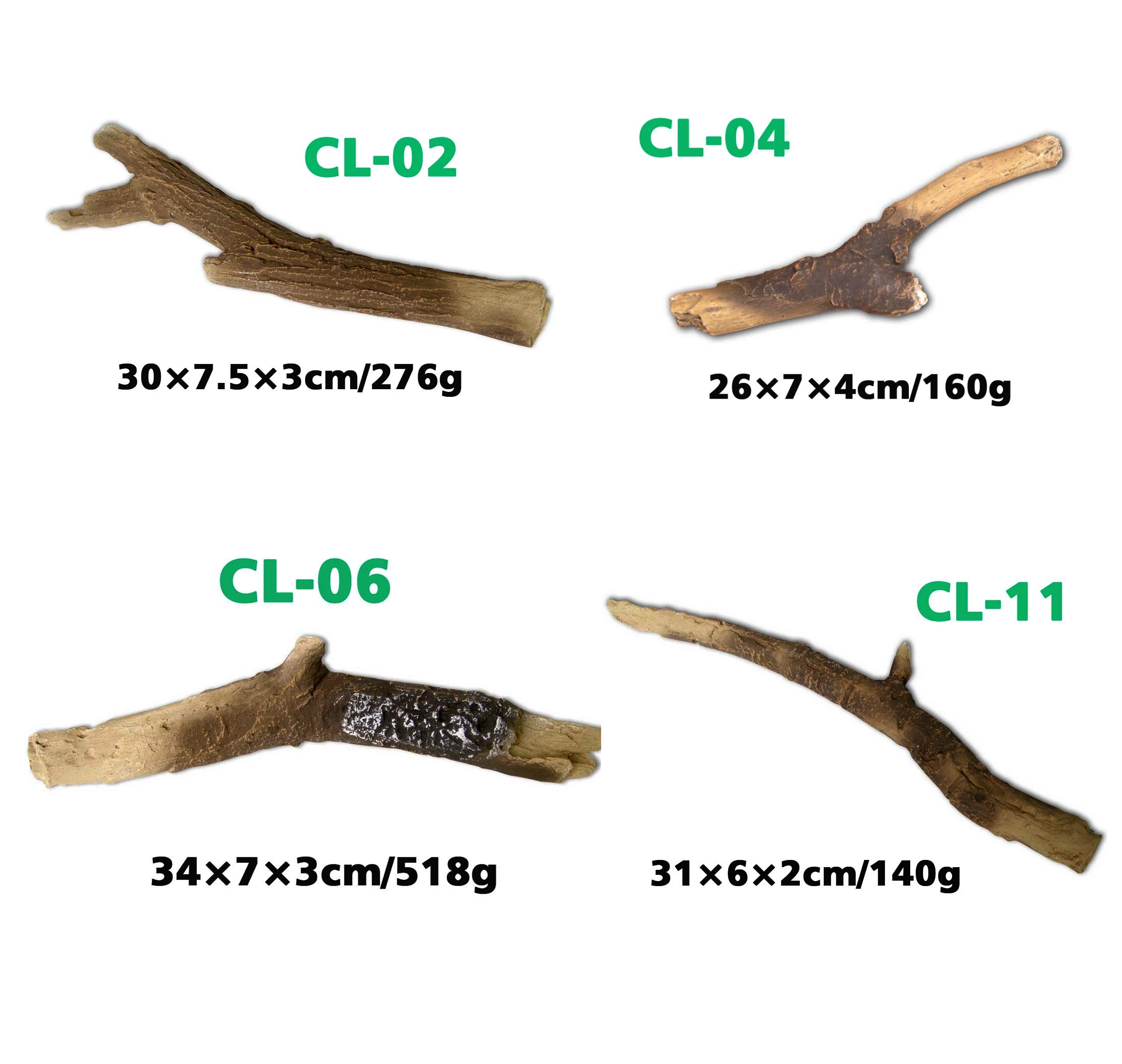Refractory Concrete log for gas fireplace