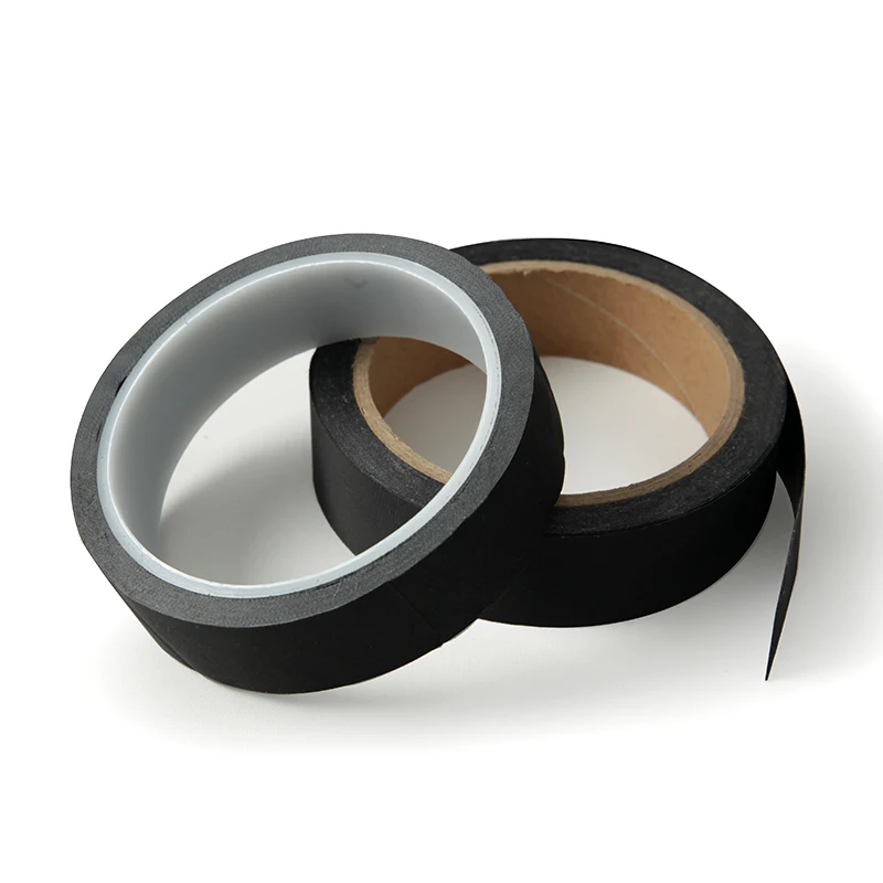 Factory Direct Wholesale Flame retardant high temperature interlayer insulation black acetate cloth paperless white glue tape