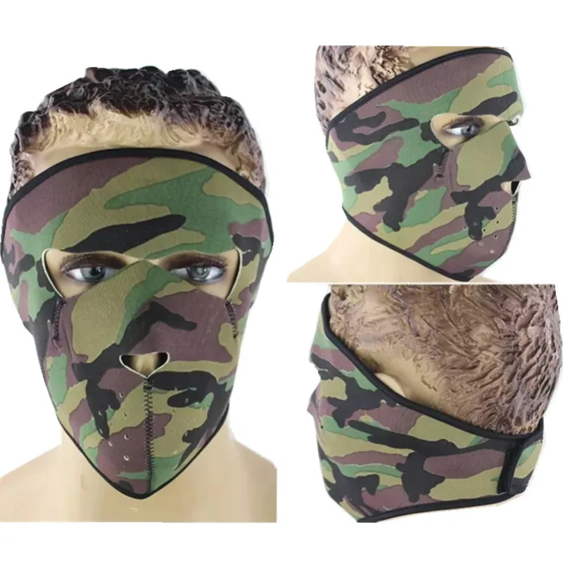 Windproof Full Face CS Tactical Warm Facemask Outdoor Sport motorbike Mask Halloween Cool mask sport