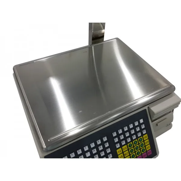 
digital scale dahua 15kg best sale Retail Barcode Electronic Weighing scale with 4000 PLUs data storage 