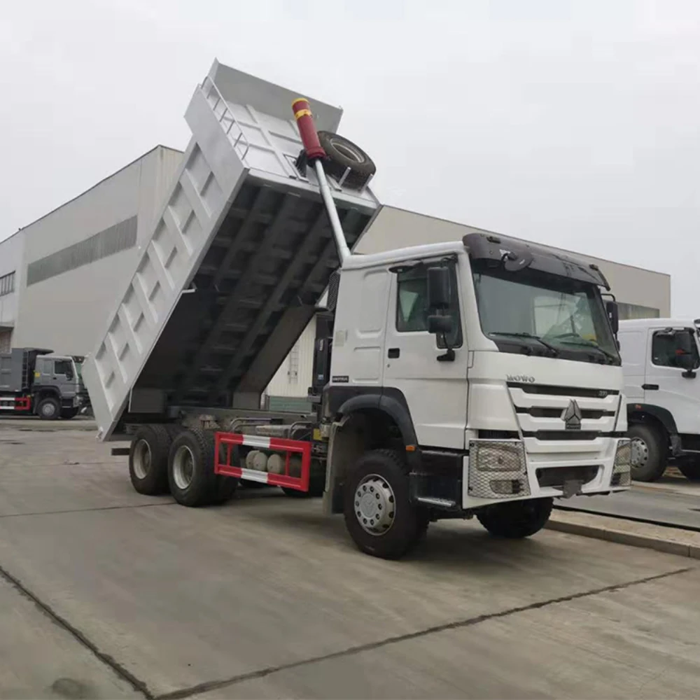 336hp 3.8m wheelbase 6x4 HW76 cab 30-40tons sinotruk HOWO dump truck for sales