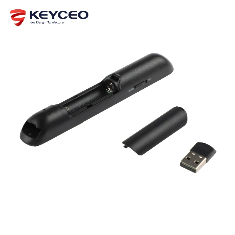Беспроводной Презентер 2 4G PPT легко носить с указкой красный USB-указка объем