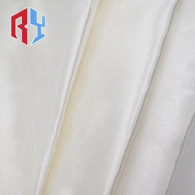 High quality high density pure white simulation silk satin fabric for  wedding dress gift box lining party decoration