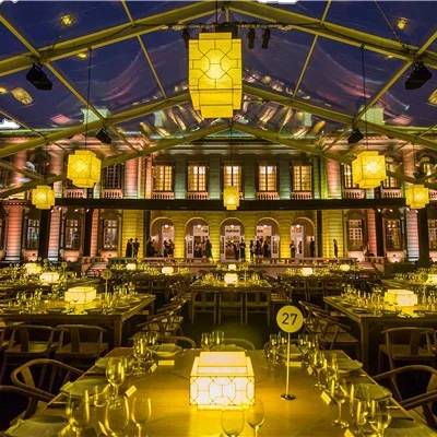 
China prefabricated light exhibition hall with customized design 