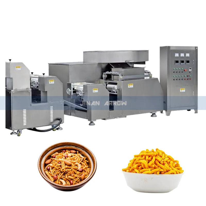 Best Selling Fried Dough Twist Machine Puff Corn Snack Maker Machine