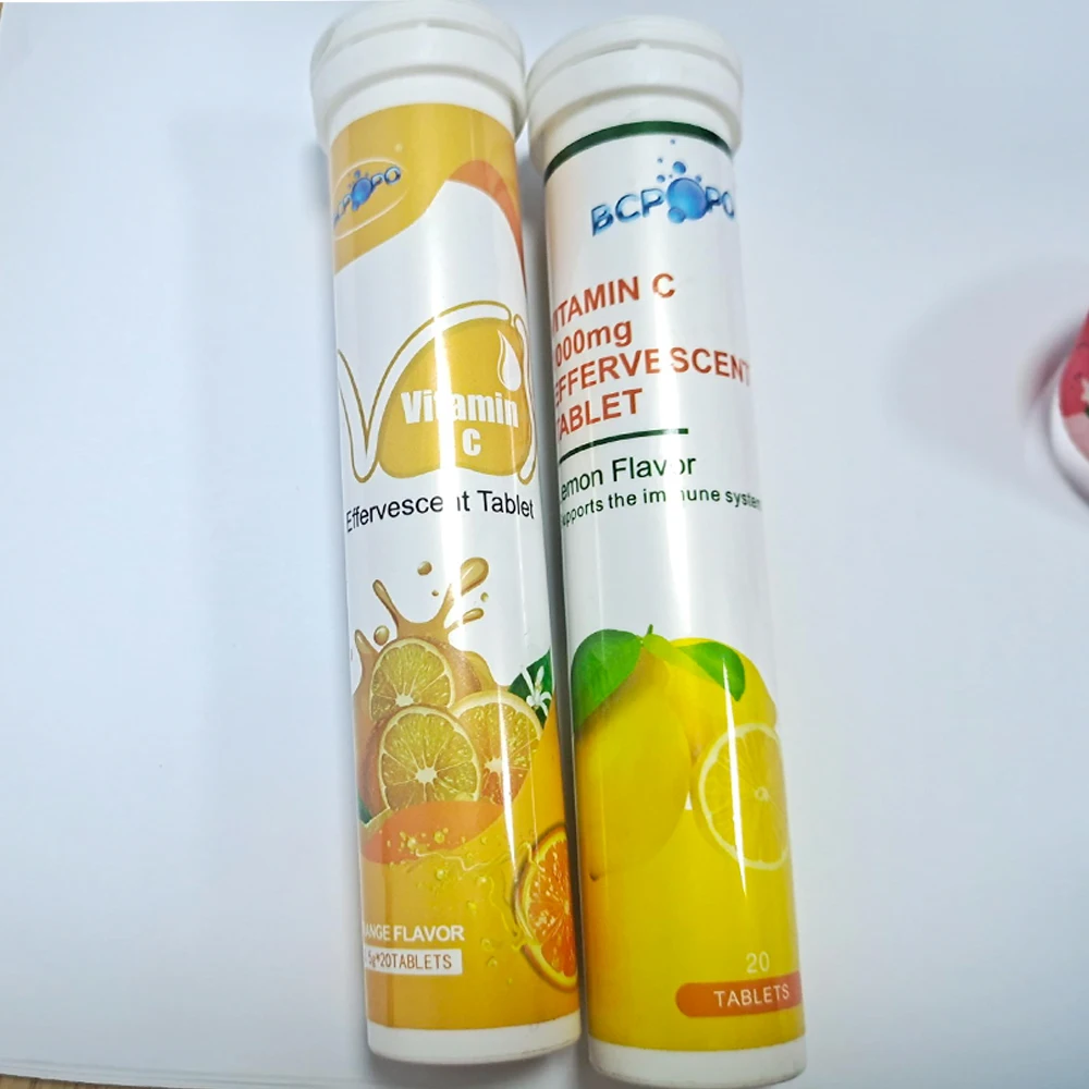 New product vitamin pill Gmp certificate effervescent vitamin C tablet 1000 mg plus zinc