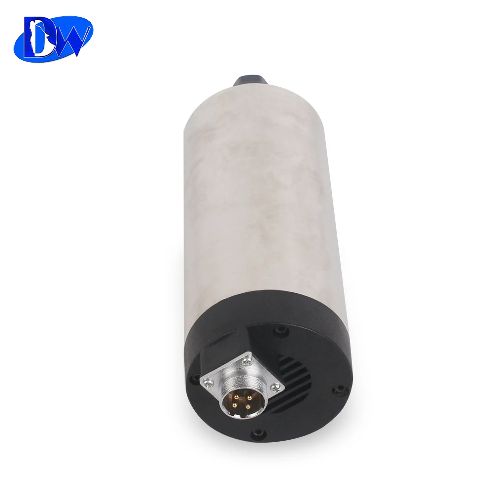 China high quality 80mm diameter 1.5KW,  24000rpm  air cooled spindle motor used for milling machine