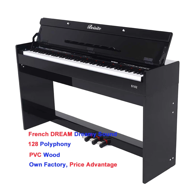 182 88 клавиш Цифровая музыка электронная клавиатура пианино oem