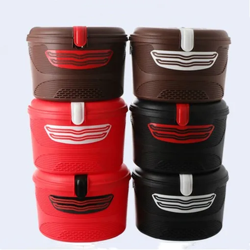 Good Quality Basket Bike Bicycle Carrier Basket Front And Rear Plastic Bike Basket With Lock