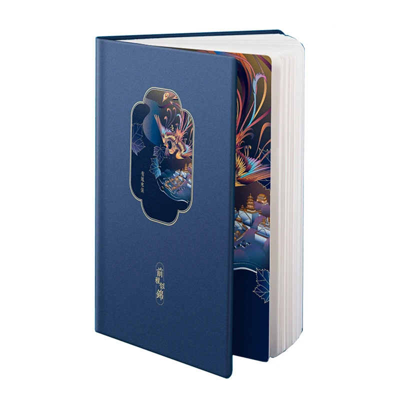 
custom logo pu leather A5 travelers notebooks plain/ruled/dotted pages-- 