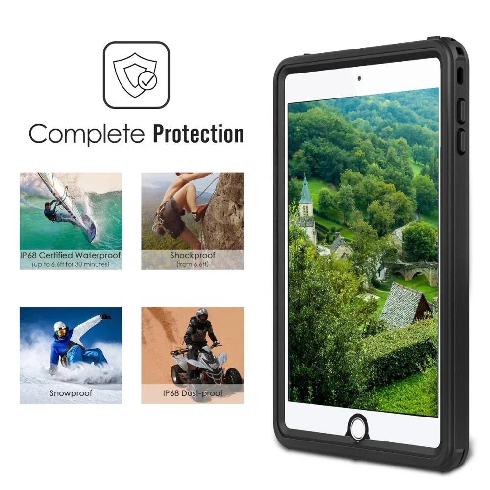 MoKo Shockproof Waterproof Submersible Full-body Tablet Case for iPad Mini 4 7.9 inch 2015