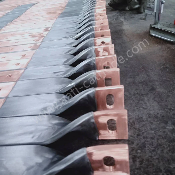 Best quality titanium clad copper rectangular bar