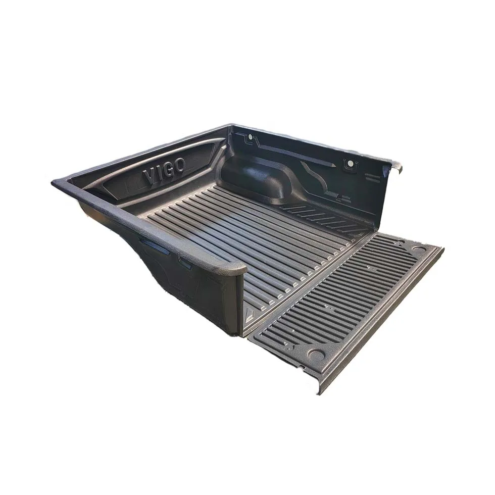 Hot sale good quality trifold truck bed liners coating for pickup truck bedliners TOYOTA HILUX VIGO DOUBLE CAB A DECK2004-2014