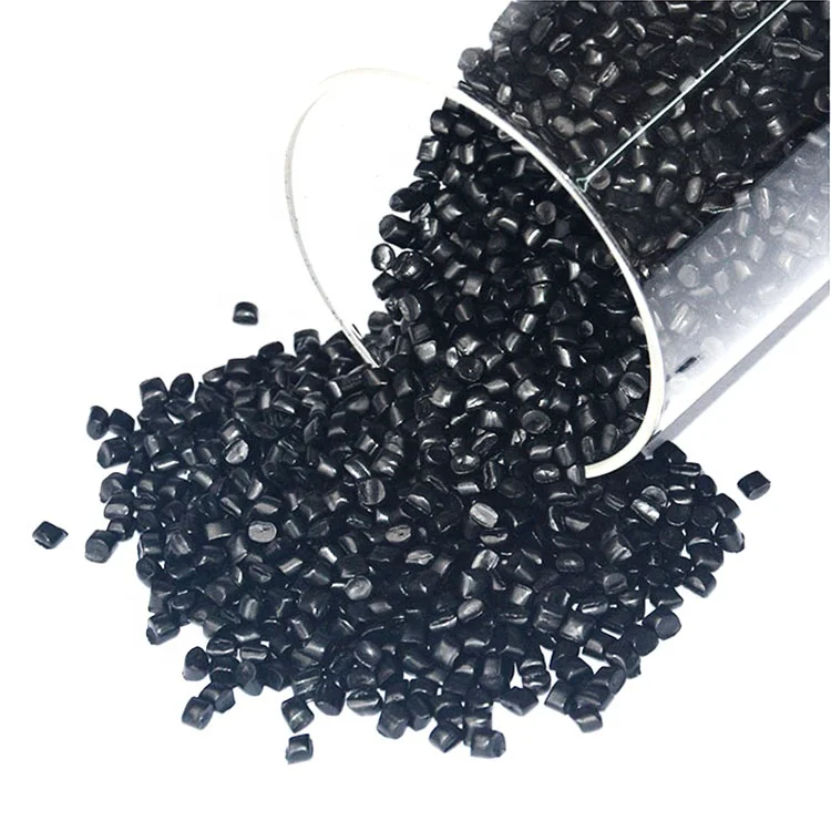 natural granulated polypropylene random copolymer black grey price pellets pp granules plastic raw material