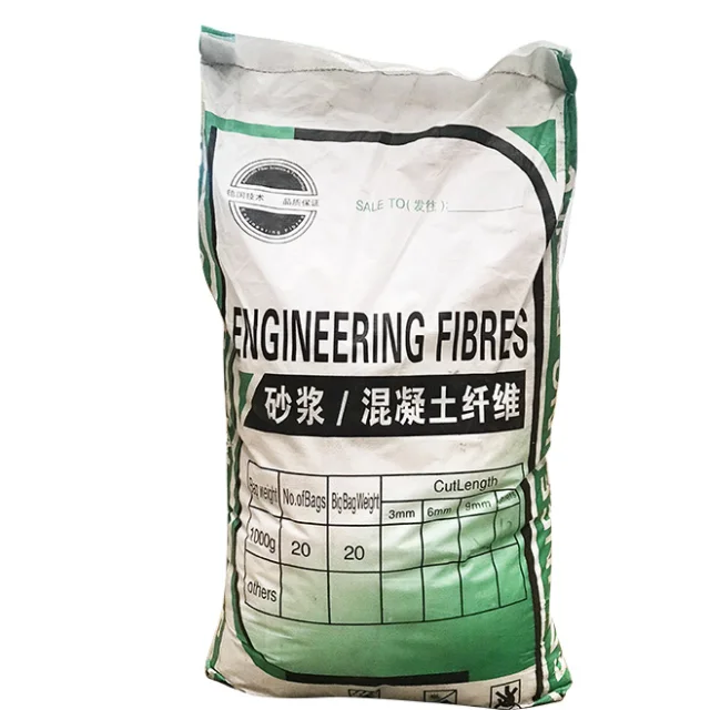 Factory Customized Hot Sale 12mm Polypropylene Fiber PP Short Cut Fiber for Concrete