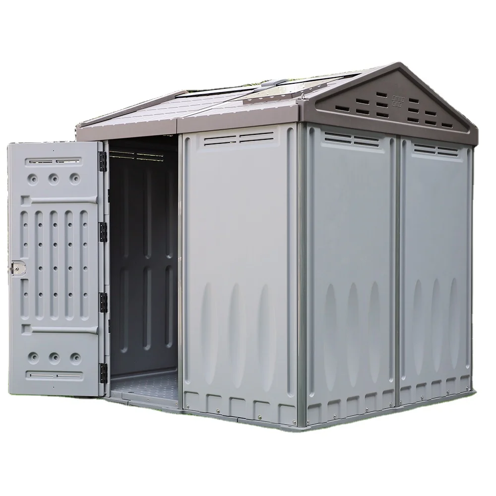 Maintenance-free portable house plastic shed house