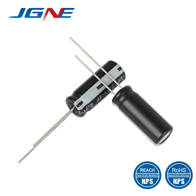 Original 2.7v 2F Ultracapacitor supercapitor 2F 8*20.1mm farad super capacitor for navigator IOT
