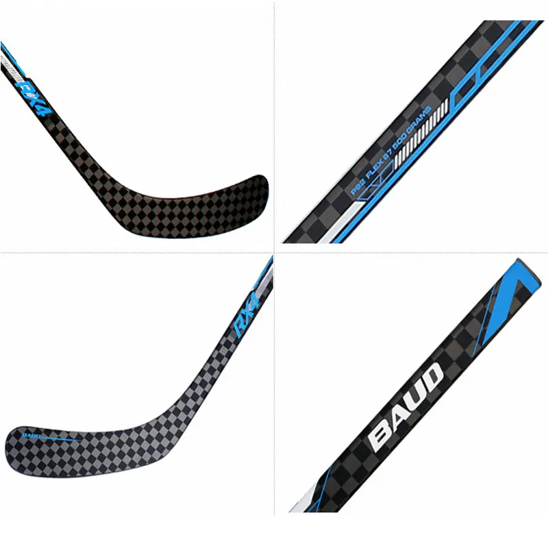 Индивидуальный бренд лучшее качество Заводская поставка для детей и взрослых встроенный Хоккей с шайбой клюшка игрока из углеродного