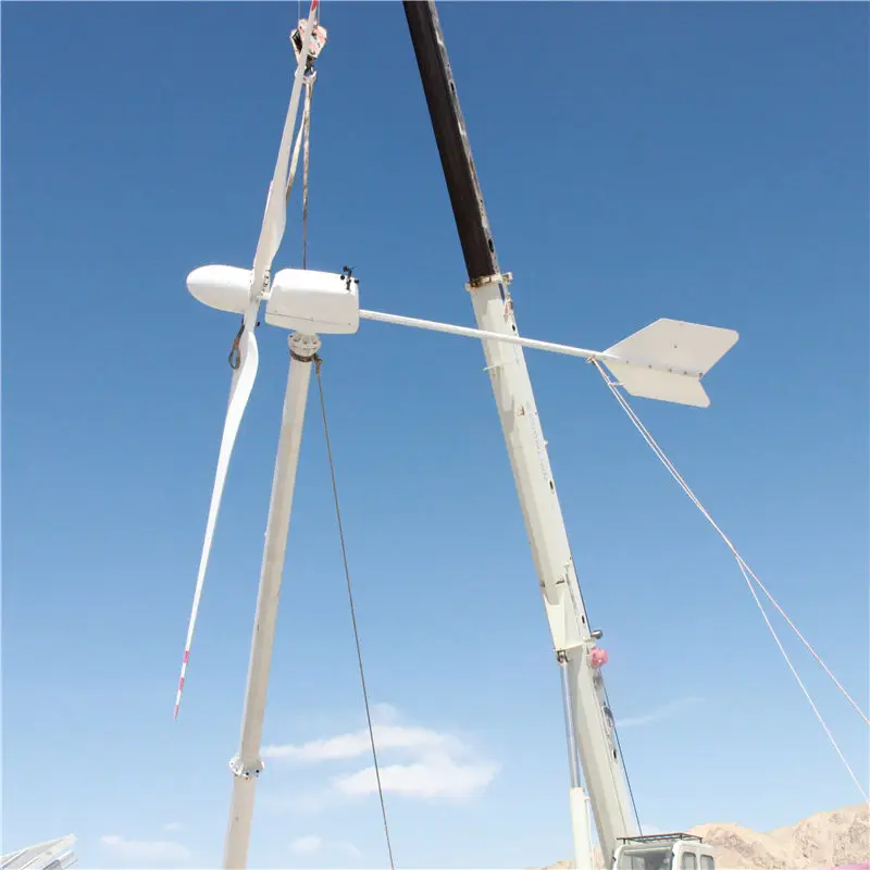200W-10KW High Efficiency PMG Generator 1KW Axial Low RPM Wind Turbine Generator