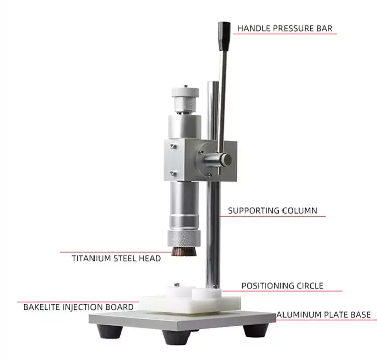 13/15/18/20MM Perfume Spray Crimper Seals Machine,Perfume Spray Collar Pressing Machine,Perfume Spray Crimper Seals Machine