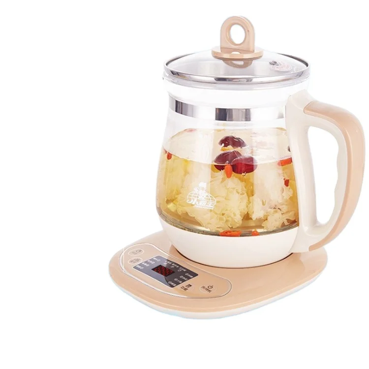 Factory Direct 110V 220v Multifunctional Electric Boiler Cooking Pot Fully Automatic Thickened Glass Electric Health Pot