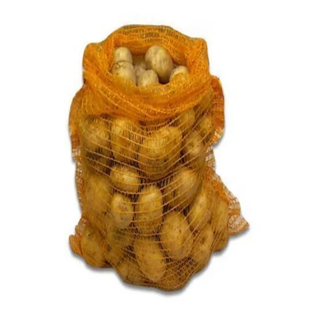 Weaving Pe Raschel Leno Sackuse 50kg pp Pe Mesh Net Raschel Bag Yellow 50x80 Pe Raschel Leno Mesh Bag for Potato for Firewood