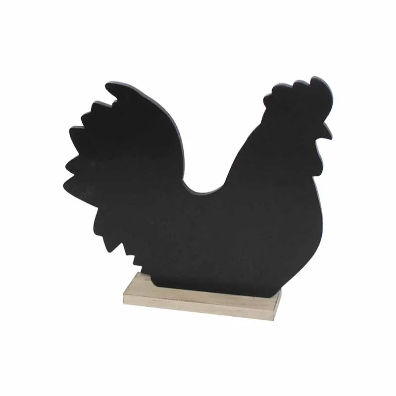 Недорогой деревянный дощатый фермерский дом с животным петухом поросенок Форма крупного рогатого скота стоя с основанием